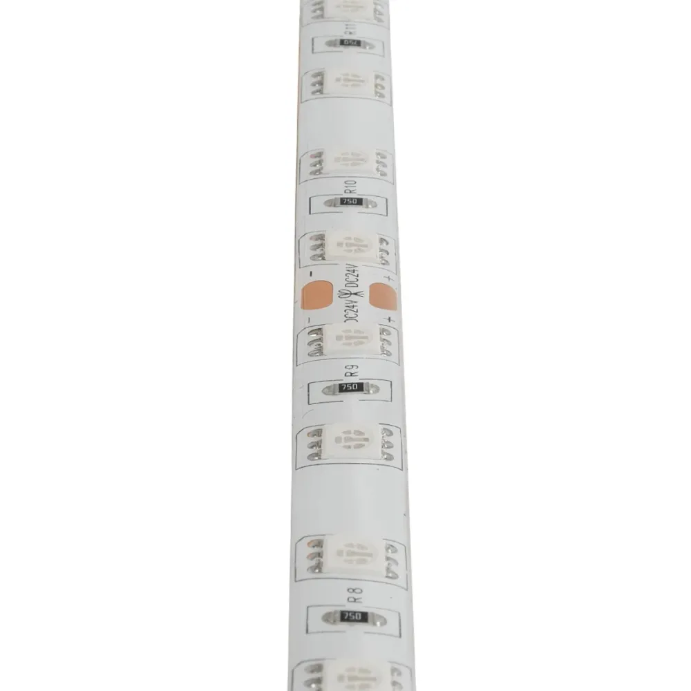 GLOBOSTAR® LUMAR 70326 Ταινία LED 14.4W/m 936lm/m 120° DC 24V Αδιάβροχη IP65 60 x SMD5050 Chip/m Μπλε Dimmable - Sanan SMD Chip - Μ500 x Π1 x Υ0.3cm - Ρολό 5 Μέτρων - 5 Χρόνια Εγγύηση