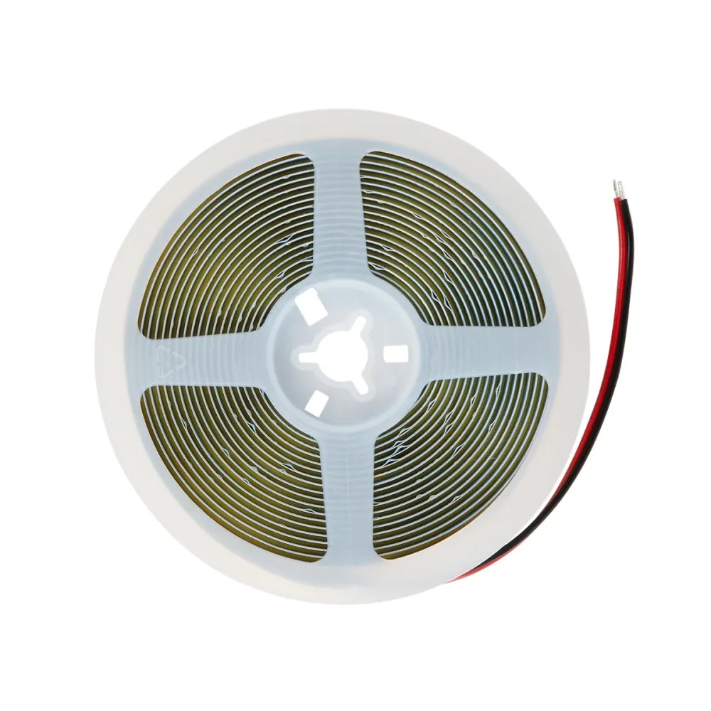 GLOBOSTAR® BEE 70350 Ταινία LED 10W/m 1100lm/m 120° DC 24V IP20 528 x COB Chip/m Ψυχρό Λευκό 6000K Dimmable - Sanan COB Chip - Μ500 x Π1 x Υ0.2cm - Ρολό 5 Μέτρων - 5 Χρόνια Εγγύηση