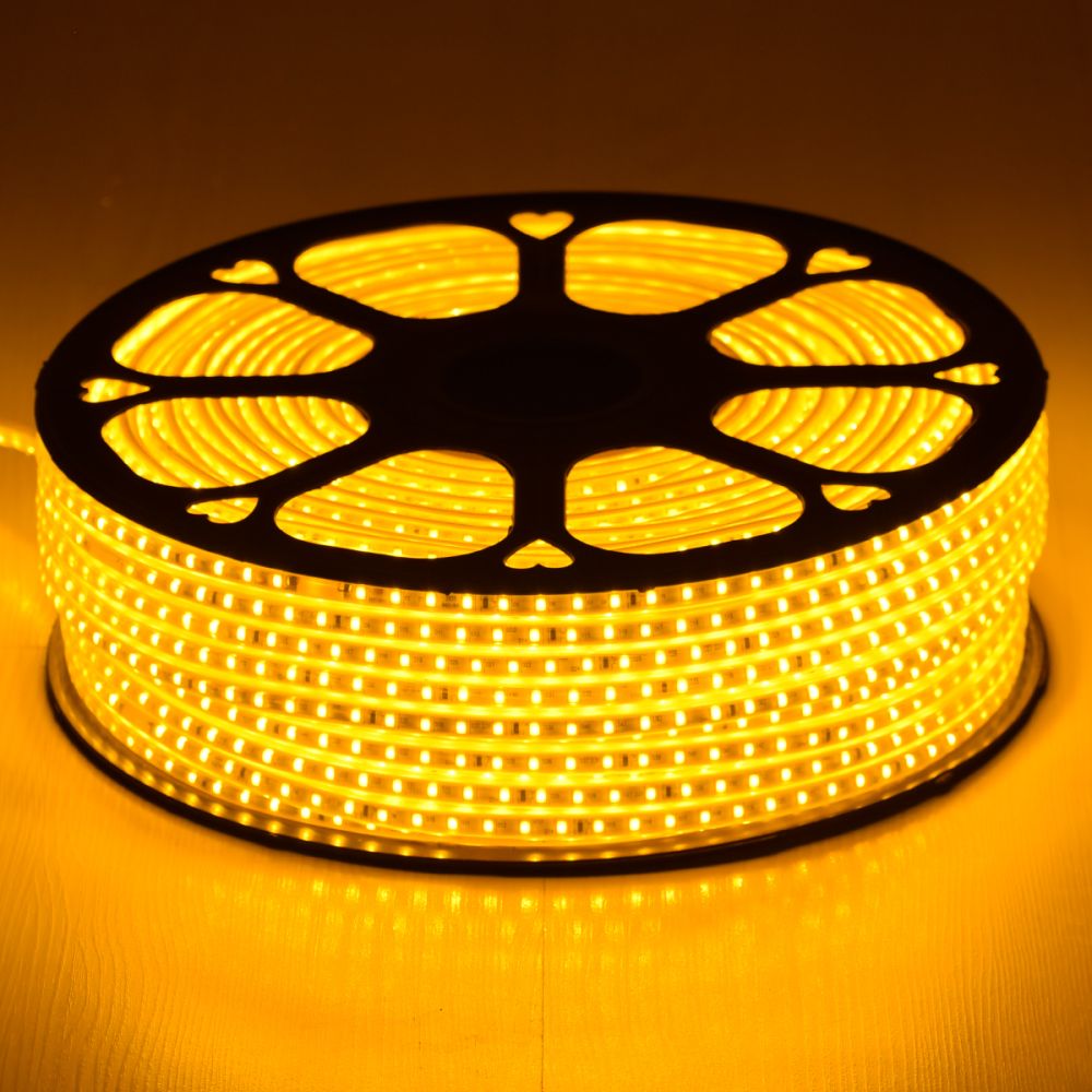 GLOBOSTAR® EPISLIM 70503 Ταινία LED 12W/m 1020lm/m 120° DC 220-240V Αδιάβροχη IP65 96 x SMD2835 Chip/m Ultra Θερμό Λευκό 2200K Dimmable - Epistar SMD Chip - Μ100 x Π1 x Υ0.5cm - 3 Χρόνια Εγγύηση