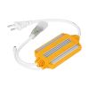 GLOBOSTAR® EPIWIDE-B 70541 Dimmer / Controller με IR Ασύρματο Χειριστήριο 6A 1380W AC 220-240V σε DC 220-240V για έως 100 Μέτρα Ταινία LED Αδιάβροχο IP65 Dimmable - Ασημί & Πορτοκαλί - Μ50 x 6 x Υ1.5cm - 2 Χρόνια Εγγύηση