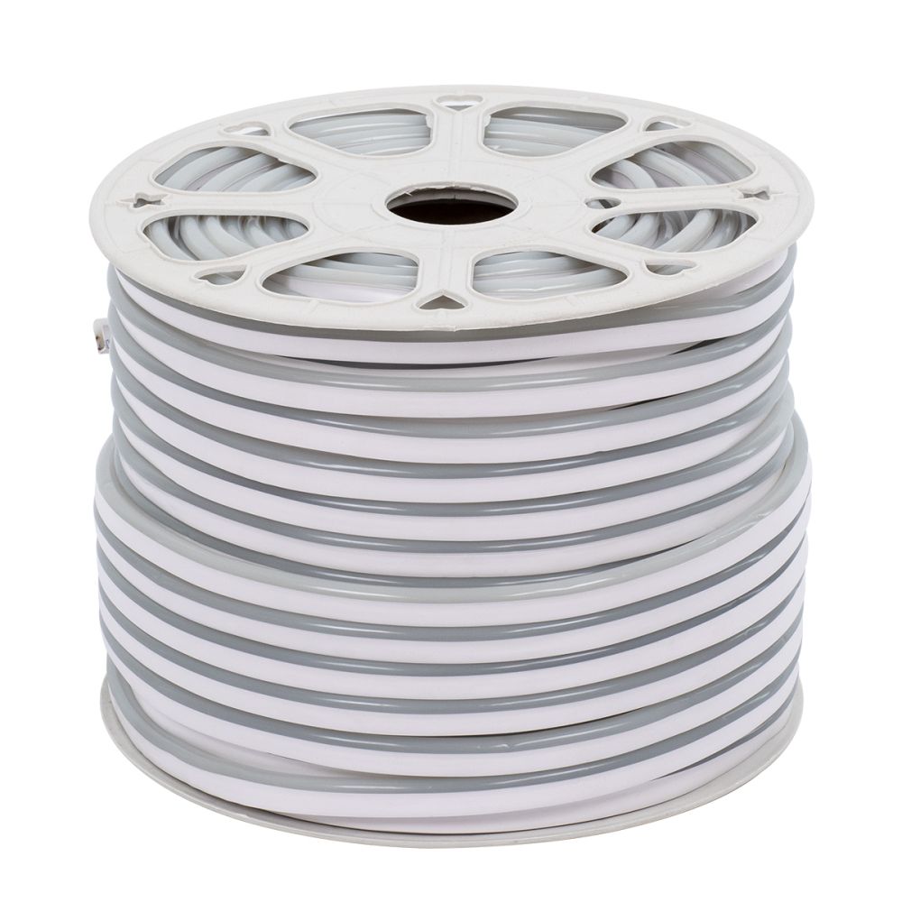 GLOBOSTAR® NEOVALE 70577 Ταινία Neon Flex LED 12W/m 600lm/m 120° DC 220-240V Αδιάβροχο IP65 120 x SMD2835 Chip/m Ροζ Dimmable - Sanan SMD Chip - Μ100 x Π0.8 x Υ1.6cm - 3 Χρόνια Εγγύηση