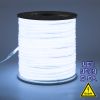 GLOBOSTAR® NEOTUBE 70580 Ταινία Neon Flex LED 12W/m 1080lm/m 360° DC 24V Αδιάβροχο IP65 120 x SMD2835 Chip/m Ψυχρό Λευκό 6000K Dimmable - Sanan SMD Chip - Μ100 x Π1.3 x Υ1.3cm - 3 Χρόνια Εγγύηση