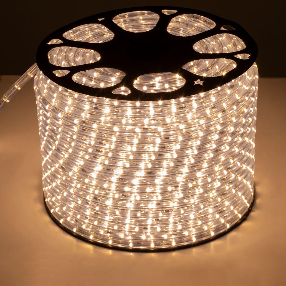 GLOBOSTAR® LIGHTUBE 70601 Φωτοσωλήνας LED 3.9W/m 176lm/m 360° DC 220-240V Αδιάβροχο IP65 36 x Diode Chip/m Φυσικό Λευκό 4500K Dimmable - Μ100 x Π1.2 x Υ1.2cm - 2 Χρόνια Εγγύηση