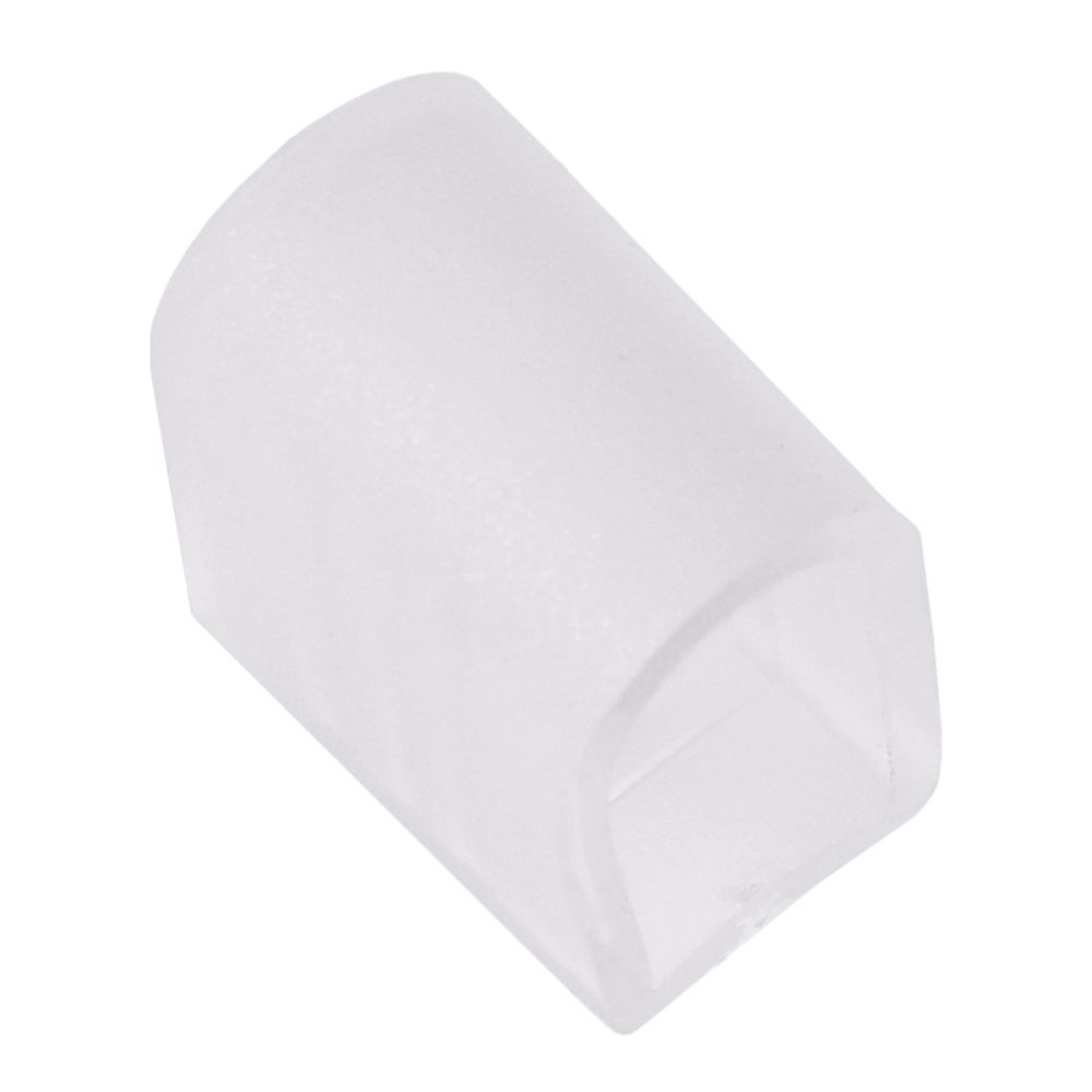 GLOBOSTAR® NEOVALE-A 70615 Τερματική Τάπα για Neon Flex LED Αδιάβροχο IP65 - Διάφανο - Μ1.8 x Π1.5 x Υ1cm