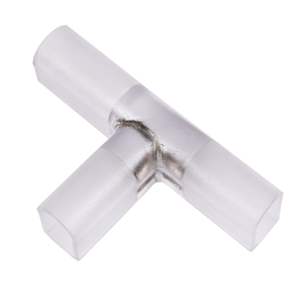 GLOBOSTAR® NEOVALE-A 70620 T Σύνδεσμος για Neon Flex LED Αδιάβροχο IP65 - Διάφανο - Μ6.6 x Π3.8 x Υ1.9cm