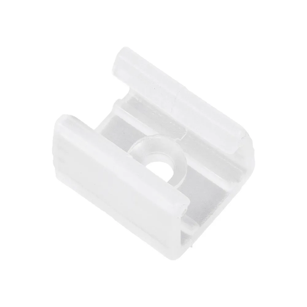 GLOBOSTAR® NEOVALE-A 70622 Βάση Στήριξης για Neon Flex LED Αδιάβροχο IP65 - Διάφανο - Μ1.4 x Π1.3 x Υ1cm