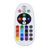 GLOBOSTAR® NEOVALE-B 70625 Dimmer / Controller με IR Ασύρματο Χειριστήριο 6A 1380W AC 220-240V σε DC 220-240V για έως 100 Μέτρα Neon Flex LED Αδιάβροχο IP65 Dimmable - Ασημί & Πορτοκαλί - Μ50 x 6 x Υ1.5cm - 2 Χρόνια Εγγύηση