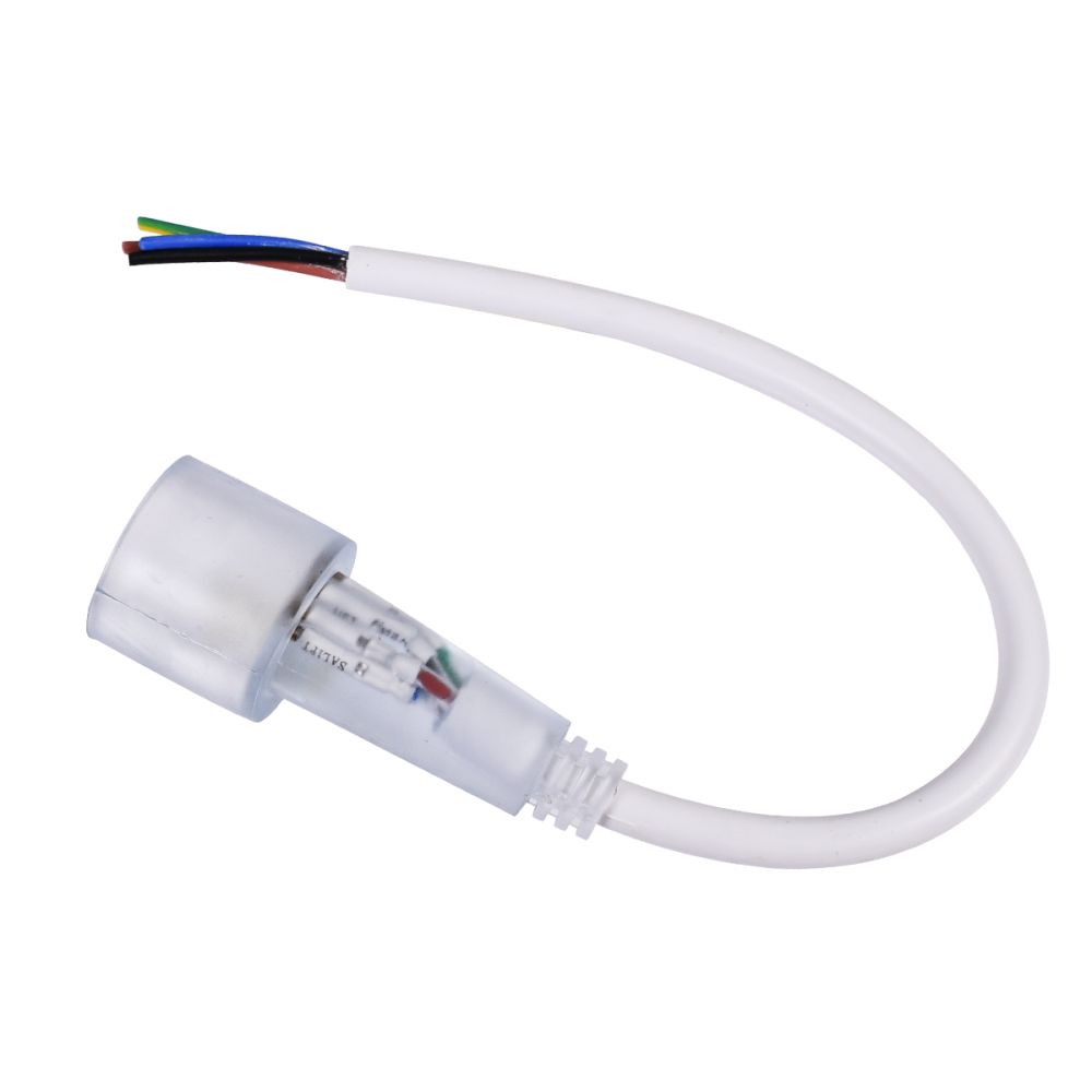 GLOBOSTAR® NEOTUBE-B 70634 Σύνδεσμος για Neon Flex LED Αδιάβροχο IP65 - Διάφανο - Μ22.5 x Π2.4 x Υ1.8cm