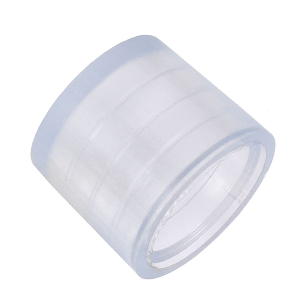 GLOBOSTAR® NEOTUBE-B 70636 Τερματική Τάπα για Neon Flex LED Αδιάβροχο IP65 - Διάφανο - Μ2.2 x Π2.2 x Υ3.5cm