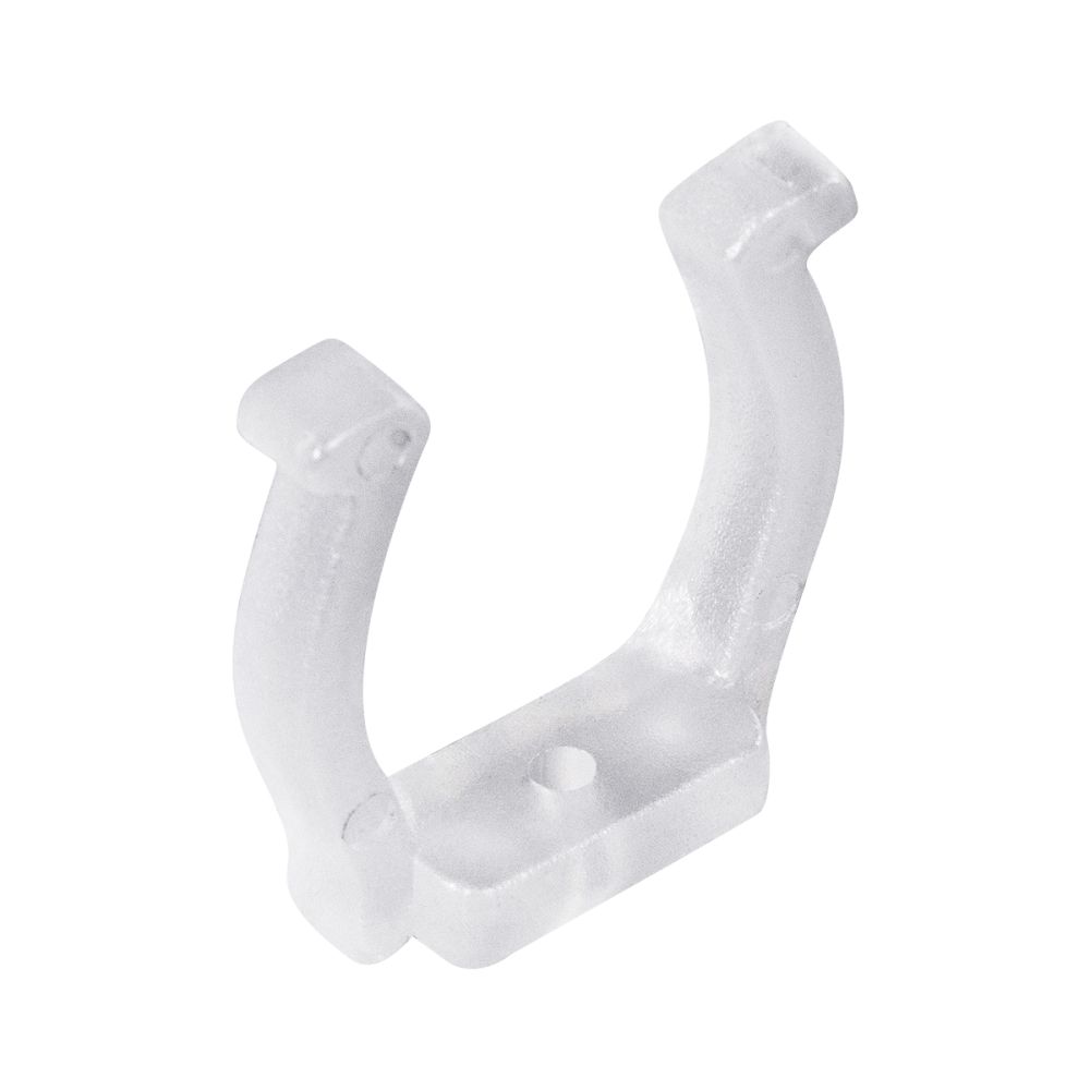 GLOBOSTAR® NEOTUBE-B 70643 Βάση Στήριξης για Neon Flex LED Αδιάβροχο IP65 - Διάφανο - Μ2.5 x Π1.1 x Υ2.5cm