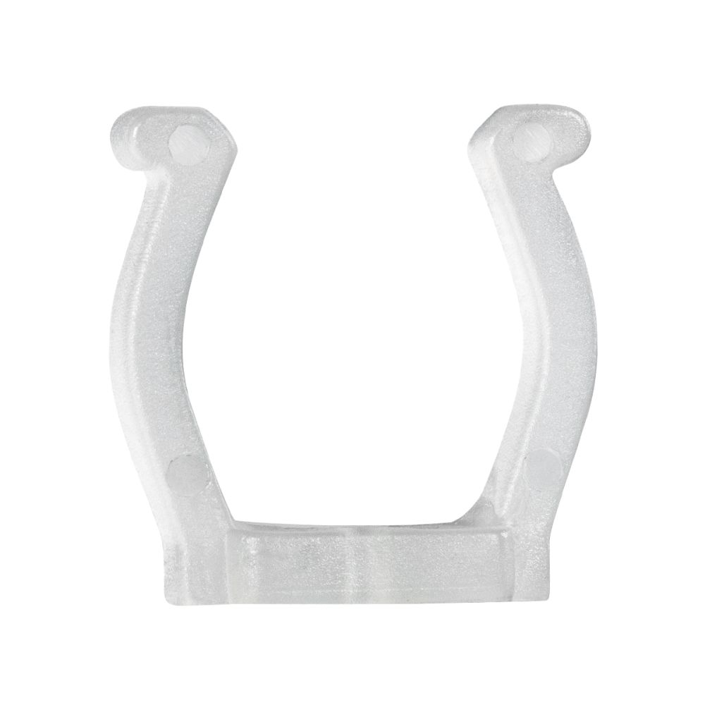 GLOBOSTAR® NEOTUBE-B 70643 Βάση Στήριξης για Neon Flex LED Αδιάβροχο IP65 - Διάφανο - Μ2.5 x Π1.1 x Υ2.5cm