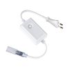 GLOBOSTAR® LIGHTUBE-B 70648 Controller 2A 460W AC 220-240V σε DC 220-240V για έως 100 Μέτρα Φωτοσωλήνα LED Αδιάβροχο IP44 - Λευκό - Μ44 x Π5 x Υ2.7cm - 2 Χρόνια Εγγύηση