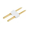 GLOBOSTAR® EPISLIM-A 70524 Καρφάκι Σύνδεσης για Ταινία LED Αδιάβροχο IP65 - Λευκό - Μ2.2 x Π1 x Υ0.4cm