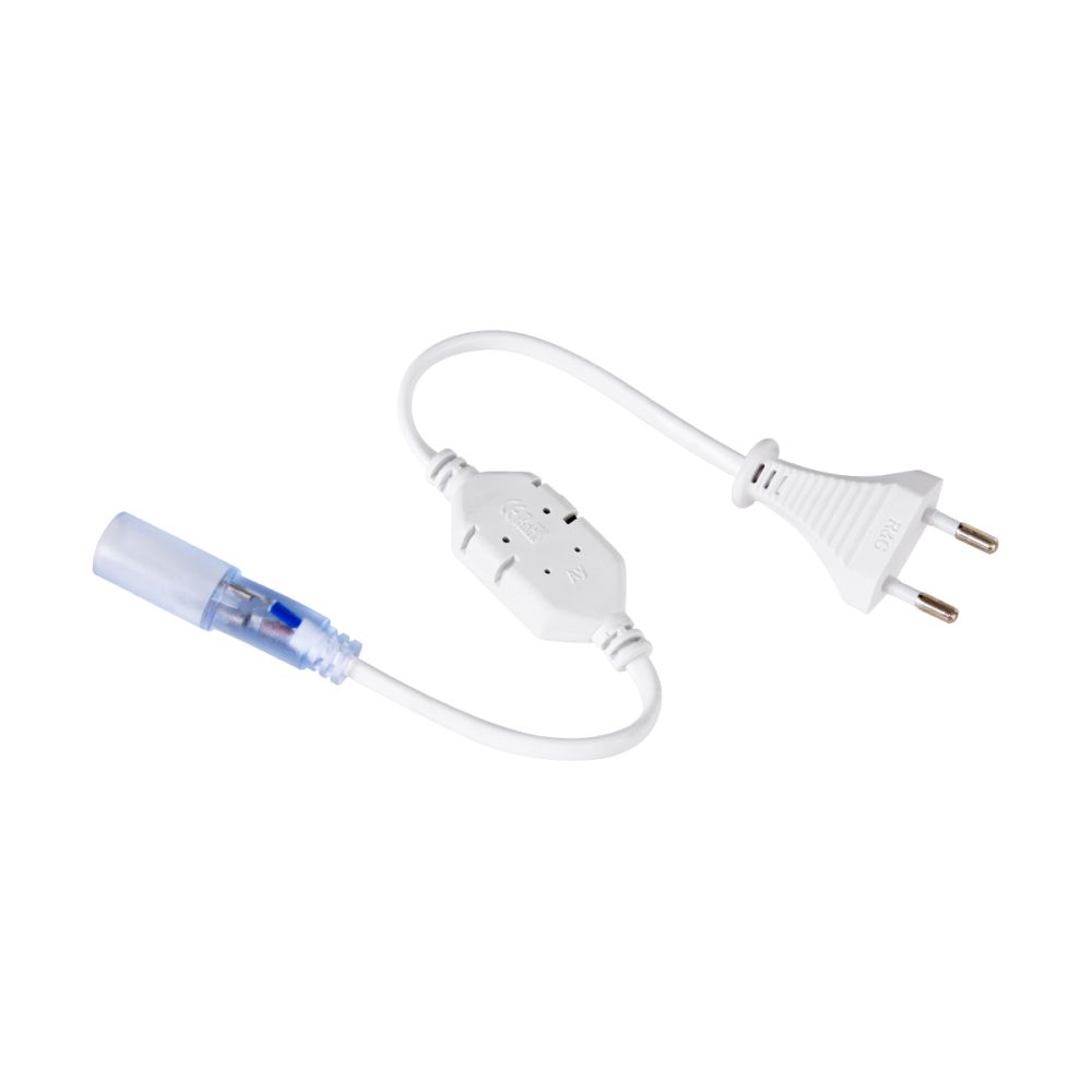 GLOBOSTAR® LIGHTUBE-AB 70652 Μεταλλάκτης Τροφοδοσίας 2A 460W AC 220-240V σε DC 220-240V για έως 100 Μέτρα Φωτοσωλήνα LED Αδιάβροχο IP65 - Λευκό - Μ40.5 x Π2.5 x Υ1.5cm - 2 Χρόνια Εγγύηση
