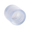 GLOBOSTAR® LIGHTUBE-AB 70655 Τερματική Τάπα για Φωτοσωλήνα LED Αδιάβροχο IP65 - Διάφανο - Μ1.5 x Π1.3 x Υ1.3cm