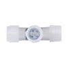 GLOBOSTAR® LIGHTUBE-AB 70660 T Σύνδεσμος για Φωτοσωλήνα LED Αδιάβροχο IP65 - Διάφανο - Μ6.5 x Π4 x Υ2cm