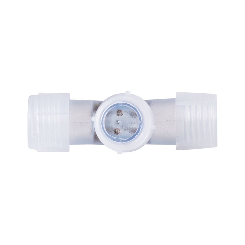 GLOBOSTAR® LIGHTUBE-AB 70663 + Σύνδεσμος για Φωτοσωλήνα LED Αδιάβροχο IP65 - Διάφανο - Μ6.5 x Π6.5 x Υ2cm