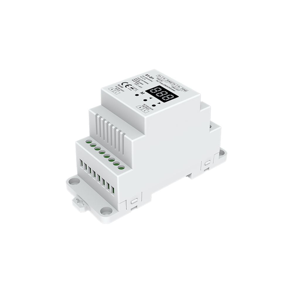 GLOBOSTAR® SKYDANCE-S1-D1 70672 AC Trailing Edge DMX Dimmer Ράγας με 1 x 2A 480W Κανάλι AC 220-240V 2A 480W Max IP20 - DMX512 & RDM - Μ11.5 x Π5 x Υ6.5cm - 5 Χρόνια Εγγύηση