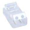 GLOBOSTAR® STRIPCON 70686 Ταχυσύνδεσμος για Μονόχρωμη Ταινία LED 10mm σε 2 Καλώδια IP20 - Διάφανο - Μ2.1 x Π1.3 x Υ0.7cm