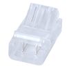 GLOBOSTAR® STRIPCON 70686 Ταχυσύνδεσμος για Μονόχρωμη Ταινία LED 10mm σε 2 Καλώδια IP20 - Διάφανο - Μ2.1 x Π1.3 x Υ0.7cm