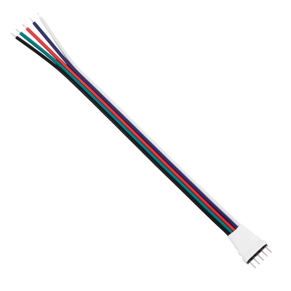 GLOBOSTAR® STRIPCON 70696 Ταχυσύνδεσμος 5 Pin Αρσενικός για Ταινία LED RGBW σε 5 Καλώδια IP20 - Πολύχρωμο - Μ15.6 x Π1.3 x Υ0.3cm