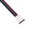 GLOBOSTAR® STRIPCON 70696 Ταχυσύνδεσμος 5 Pin Αρσενικός για Ταινία LED RGBW σε 5 Καλώδια IP20 - Πολύχρωμο - Μ15.6 x Π1.3 x Υ0.3cm