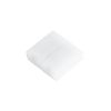 GLOBOSTAR® STRIPCON 70711 Ταχυσύνδεσμος για Μονόχρωμη Ταινία LED 10mm σε 10mm IP20 - Λευκό - Μ1.5 x Π1.5 x Υ0.5cm