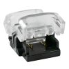 GLOBOSTAR® STRIPCON 70717 Ταχυσύνδεσμος για Μονόχρωμη Ταινία LED 10mm σε 10mm IP20 - Διάφανο - Μ1.5 x Π1.9 x Υ0.8cm