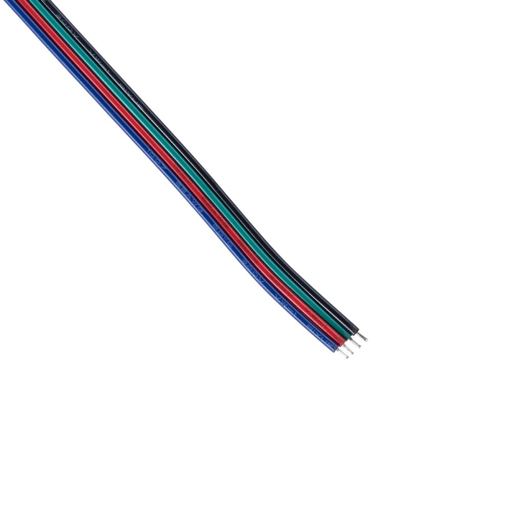 GLOBOSTAR® STRIPCON 70730 Ταχυσύνδεσμος για RGB Ταινία LED 10mm σε 4 Καλώδια IP20 - Λευκό - Μ15 x Π1.5 x Υ0.5cm