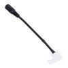 GLOBOSTAR® STRIPCON 70740 Ταχυσύνδεσμος για Μονόχρωμη Ταινία LED 10mm σε DC Jack 5.5x2.1mm Θηλυκό Σύνδεσμο IP20 - Λευκό - Μ15 x Π1.2 x Υ1.2cm
