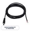 GLOBOSTAR® STRIPDC 70749 Ταχυσύνδεσμος DC Jack 5.5x2.1mm Αρσενικός IP20 - Μαύρο - Μ200 x Π2.1 x Υ2.1cm