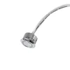 GLOBOSTAR® BUTTON 70793 Φωτιζόμενος Χωνευτός Διακόπτης Αφής On/Off & Push Dimming LED DC 12-24V 1 x 4A 96W Max IP20 Μπλε - Μ2 x Π2 x Υ1.2cm - 2 Χρόνια Εγγύηση