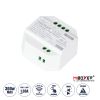 GLOBOSTAR® MiBOXER-TRI-C1 71432 AC Triac RF 2.4Ghz & Push Dimmer με 1 x 1.36A 300W Κανάλι AC 220-240V 1.36A 300W Max IP20 - RF 2.4Ghz & Push Dimming - Μ5 x Π5 x Υ2.3cm - 5 Χρόνια Εγγύηση
