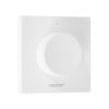 GloboStar® 71443 K1 Mi-BOXER Ασύρματο Επιτοίχιο Χειριστήριο Dimmer RF 2.4Ghz για όλα τα Μονόχρωμα Mi-BOXER Controller DC 3V 1 x CR2032 - IP20 Λευκό Μ8.5 x Π8.5 x Υ2.5cm - 5 Years Warranty