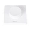 GloboStar® 71443 K1 Mi-BOXER Ασύρματο Επιτοίχιο Χειριστήριο Dimmer RF 2.4Ghz για όλα τα Μονόχρωμα Mi-BOXER Controller DC 3V 1 x CR2032 - IP20 Λευκό Μ8.5 x Π8.5 x Υ2.5cm - 5 Years Warranty