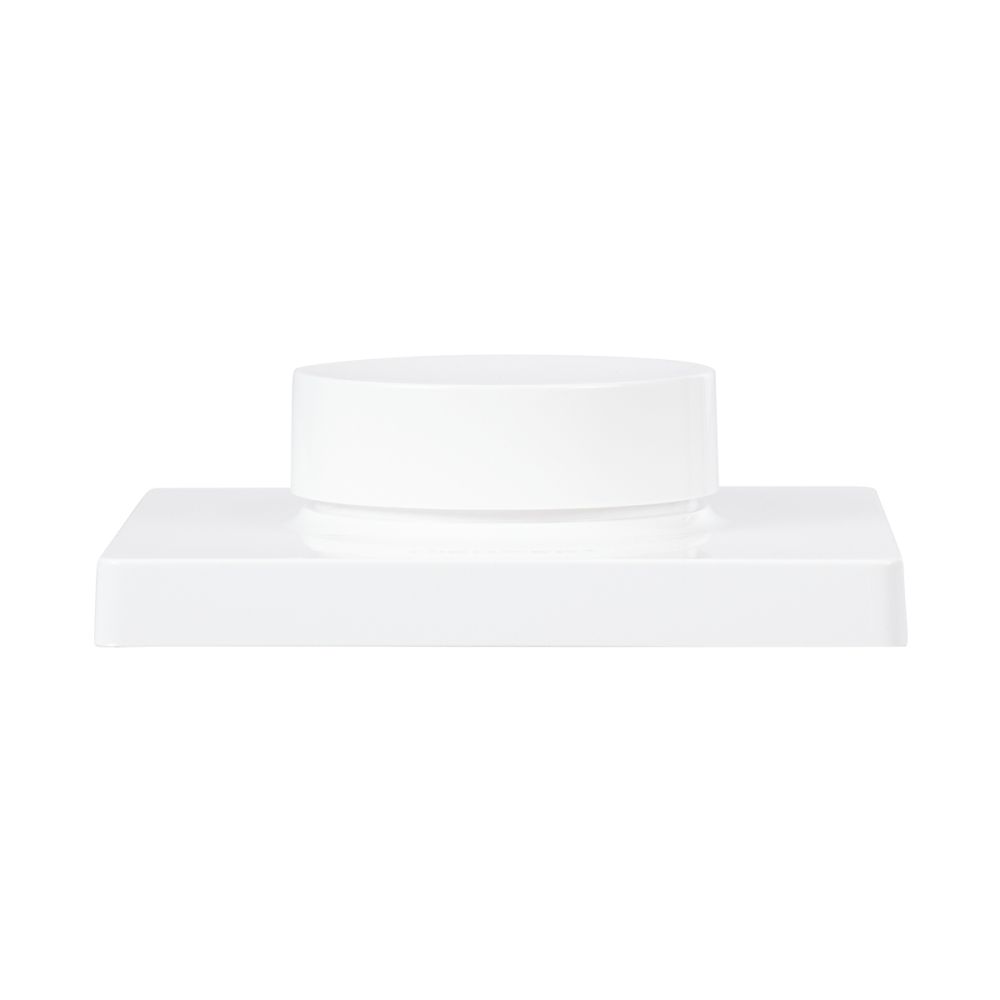GloboStar® 71443 K1 Mi-BOXER Ασύρματο Επιτοίχιο Χειριστήριο Dimmer RF 2.4Ghz για όλα τα Μονόχρωμα Mi-BOXER Controller DC 3V 1 x CR2032 - IP20 Λευκό Μ8.5 x Π8.5 x Υ2.5cm - 5 Years Warranty