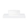 GloboStar® 71443 K1 Mi-BOXER Ασύρματο Επιτοίχιο Χειριστήριο Dimmer RF 2.4Ghz για όλα τα Μονόχρωμα Mi-BOXER Controller DC 3V 1 x CR2032 - IP20 Λευκό Μ8.5 x Π8.5 x Υ2.5cm - 5 Years Warranty