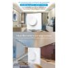 GloboStar® 71443 K1 Mi-BOXER Ασύρματο Επιτοίχιο Χειριστήριο Dimmer RF 2.4Ghz για όλα τα Μονόχρωμα Mi-BOXER Controller DC 3V 1 x CR2032 - IP20 Λευκό Μ8.5 x Π8.5 x Υ2.5cm - 5 Years Warranty