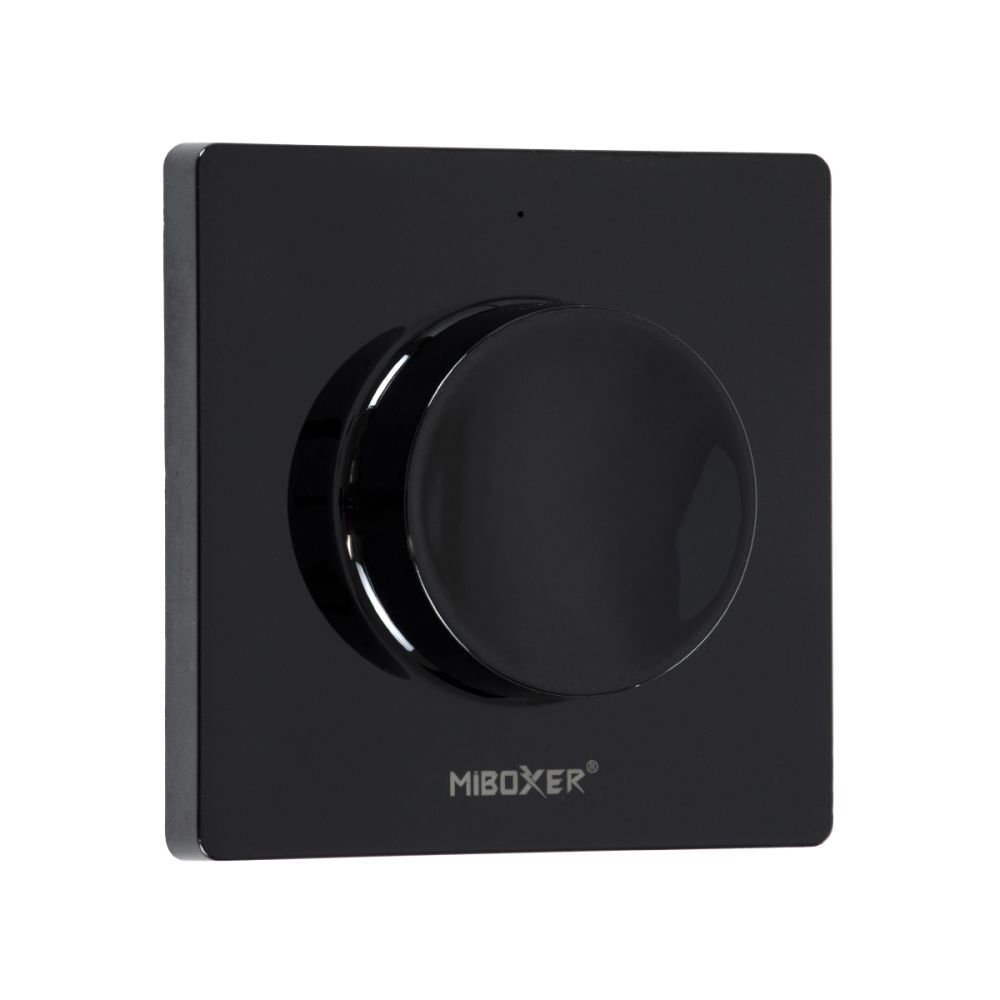 GLOBOSTAR® MiBoxer-K1-B 71444 RF 2.4G Ασύρματο Χειριστήριο Knob 1 Ζώνης για όλα τα Μονόχρωμα MiBoxer & MiLight Controller DC3V 1 x CR2032 IP20 - RF 2.4G - Μ8.5 x Π8.5 x Υ2.5cm - 3 Χρόνια Εγγύηση