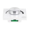 GloboStar® 71454 S1-K SKYDANCE AC Smart RF 2.4Ghz & Ροοστάτη - Push ON/OFF Triac Dimming AC100-240V σε AC100-240V 1 x 1.5A 360W - Max 1.5A 360W - IP20 - Λευκό Σώμα - Μ8.5 x Π8.5 x Υ5cm - 5 Years Warranty