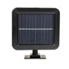GLOBOSTAR® ZETA 71458 Προβολέας με Ανιχνευτή PIR / Αισθητήρα Κίνησης LED 10W 400lm 120° DC 5V με Φωτοβολταϊκό Panel 5V 1W & Επαναφορτιζόμενη Μπαταρία Li-ion 3.2V 2400mAh Αδιάβροχο IP65 Ψυχρό Λευκό 6000K - Sanan SMD Chip - Μαύρο - Μ15 x Π3.5 x Υ13cm - 