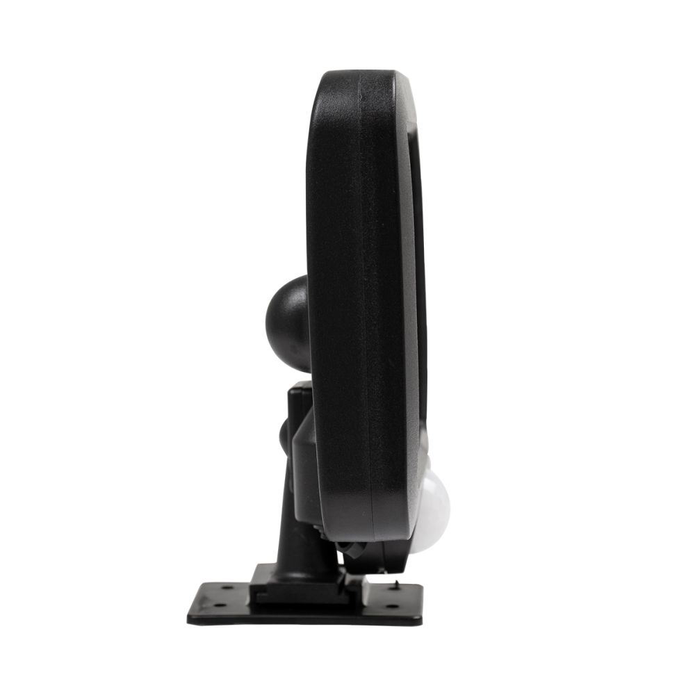 GLOBOSTAR® ZETA 71462 Προβολέας με Ανιχνευτή PIR / Αισθητήρα Κίνησης LED 20W 600lm 120° DC 5V με Φωτοβολταϊκό Panel 5V 1W & Επαναφορτιζόμενη Μπαταρία Li-ion 3.2V 2400mAh Αδιάβροχο IP65 Ψυχρό Λευκό 6000K - Sanan COB Chip - Μαύρο - Μ15 x Π3.5 x Υ13cm - 