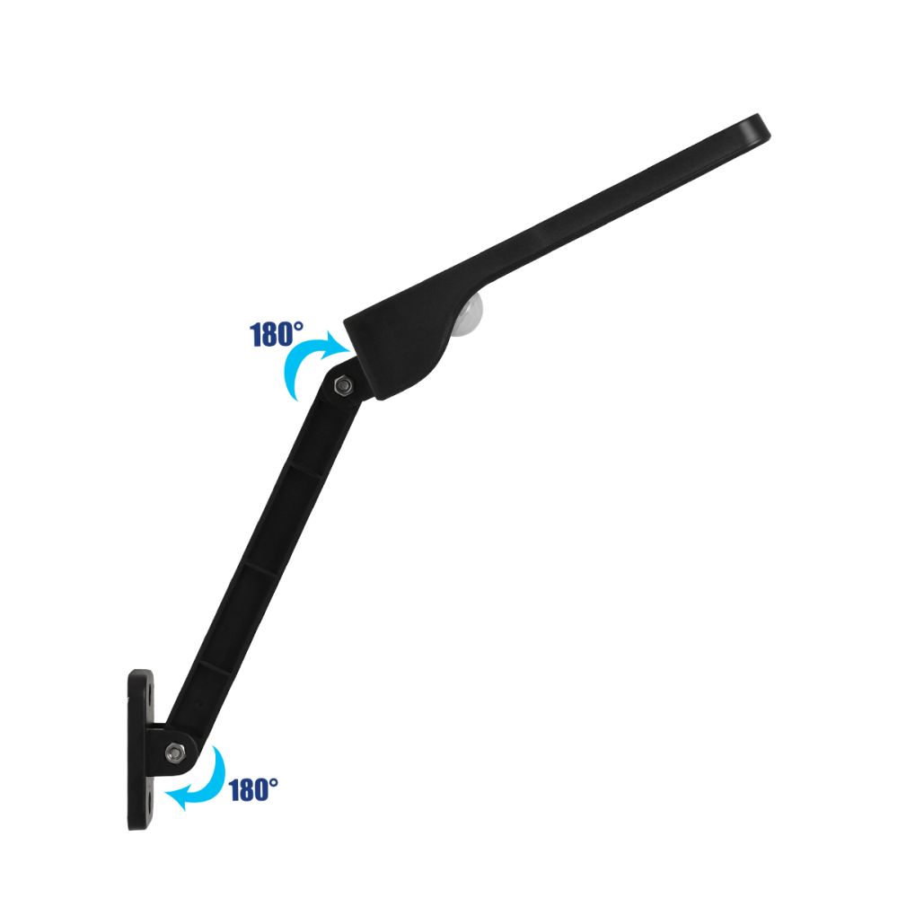 GLOBOSTAR® RASOL 71466 Προβολέας με Ανιχνευτή PIR / Αισθητήρα Κίνησης & IR Ασύρματο Χειριστήριο LED 3W 150lm 120° DC 5V με Φωτοβολταϊκό Panel 5V 0.3W & Επαναφορτιζόμενη Μπαταρία Li-ion 3.2V 2200mAh Αδιάβροχο IP65 Ψυχρό Λευκό 6000K Dimmable - Sanan