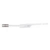 GLOBOSTAR® RASOL 71467 Προβολέας με Ανιχνευτή PIR / Αισθητήρα Κίνησης LED 4W 200lm 120° DC 5V με Φωτοβολταϊκό Panel 5V 0.3W & Επαναφορτιζόμενη Μπαταρία Li-ion 3.2V 2200mAh Αδιάβροχο IP65 Ψυχρό Λευκό 6000K - Sanan SMD Chip - Λευκό - Μ18.5 x Π11 x Υ3cm 