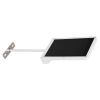 GLOBOSTAR® RASOL 71467 Προβολέας με Ανιχνευτή PIR / Αισθητήρα Κίνησης LED 4W 200lm 120° DC 5V με Φωτοβολταϊκό Panel 5V 0.3W & Επαναφορτιζόμενη Μπαταρία Li-ion 3.2V 2200mAh Αδιάβροχο IP65 Ψυχρό Λευκό 6000K - Sanan SMD Chip - Λευκό - Μ18.5 x Π11 x Υ3cm 