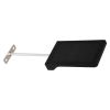 GLOBOSTAR® RASOL 71469 Προβολέας με Ανιχνευτή PIR / Αισθητήρα Κίνησης LED 4W 200lm 120° DC 5V με Φωτοβολταϊκό Panel 5V 0.3W & Επαναφορτιζόμενη Μπαταρία Li-ion 3.2V 2200mAh Αδιάβροχο IP65 Ψυχρό Λευκό 6000K - Sanan SMD Chip - Μαύρο - Μ18.5 x Π11 x Υ3cm 