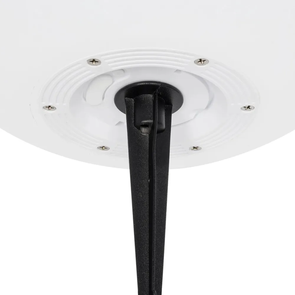 GLOBOSTAR® GARDENGLOW 71475 Μοντέρνο Φωτιστικό Κήπου Μπάλα με IR Ασύρματο Χειριστήριο LED 5W 400lm 360° DC 5V με USB-C με Ενσωματωμένο Φωτοβολταϊκό Panel 6V 1.5W & Επαναφορτιζόμενη Μπαταρία Li-ion 3.7V 3x18650 1800mAh Αδιάβροχο IP54 Πολύχρωμο RGBW Dim
