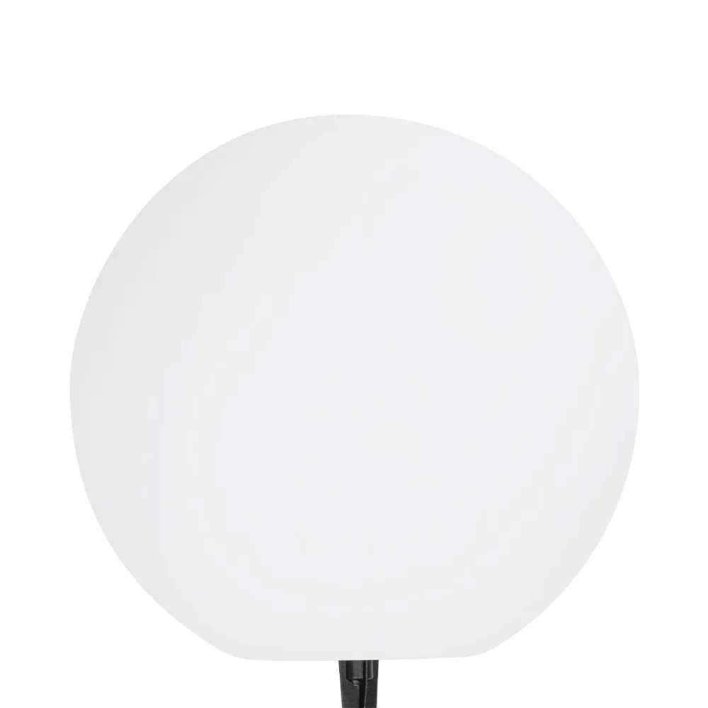 GLOBOSTAR® GARDENGLOW 71475 Μοντέρνο Φωτιστικό Κήπου Μπάλα με IR Ασύρματο Χειριστήριο LED 5W 400lm 360° DC 5V με USB-C με Ενσωματωμένο Φωτοβολταϊκό Panel 6V 1.5W & Επαναφορτιζόμενη Μπαταρία Li-ion 3.7V 3x18650 1800mAh Αδιάβροχο IP54 Πολύχρωμο RGBW Dim