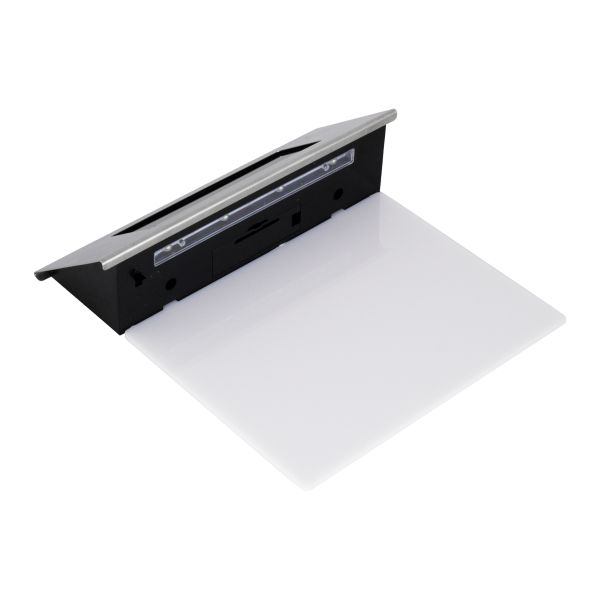 GloboStar® 71485 Αυτόνομο Ηλιακό Φωτιστικό LED SMD 1W 40lm με Ενσωματωμένη Μπαταρία 600mAh - Φωτοβολταϊκό Πάνελ με Αισθητήρα Ημέρας-Νύχτας για Αρίθμηση Διεύθυνσης Δρόμου Αδιάβροχο IP65 Ψυχρό Λευκό 6000K