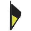 GLOBOSTAR® VELION 71496 Προβολέας με Ανιχνευτή PIR / Αισθητήρα Κίνησης LED 12W 600lm 180° DC 5V με Φωτοβολταϊκό Panel 5V 0.3W & Επαναφορτιζόμενη Μπαταρία Li-ion 3.2V 1200mAh Αδιάβροχο IP65 Ψυχρό Λευκό 6000K - Sanan COB Chip - Μαύρο - Μ9.6 x Π4.8 x Υ12